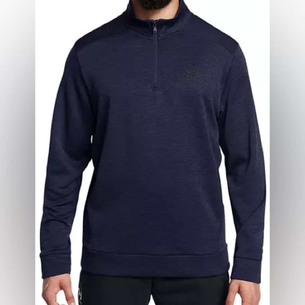 NWT Under Armour Men's Armour Fleece Twist 1/4 Zip Sweatshirt M
